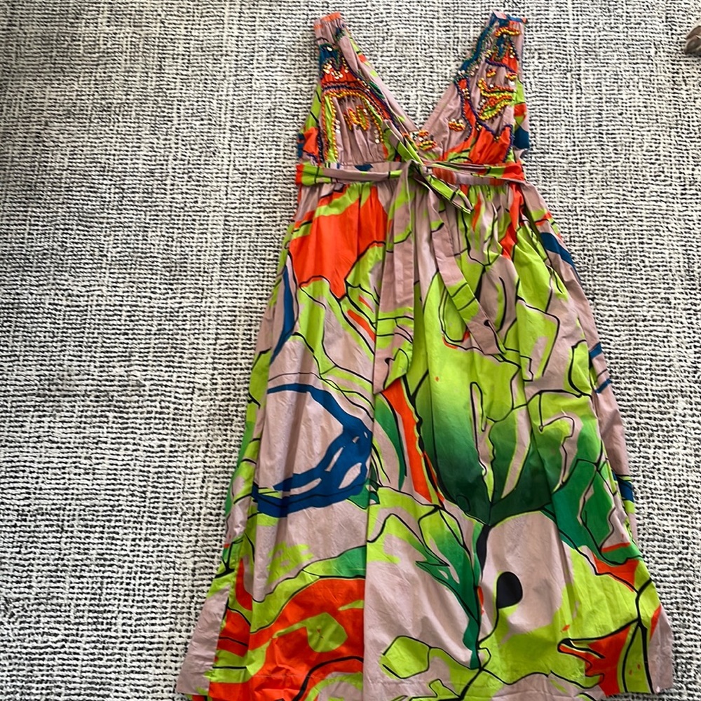 Anthropologie beaded dress